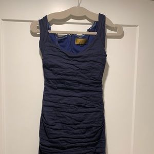 Nicole Miller Linen Blend Dress